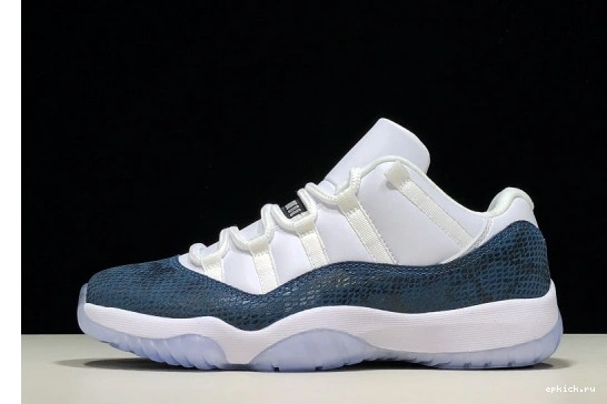 Rep EP Jordan 11 Low 'Blue CD6846-102 Air Snakeskin' CD6846-102 0107